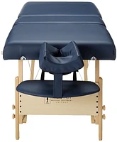 Master Massage 31" Coronado Pro Salon Portable Massage Table Beauty Bed Pacakge Royal Blue