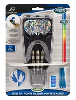 EastPoint Sports EPS 4.0 Steel Tip Dart Set with Deluxe Case, 3 steel tip darts