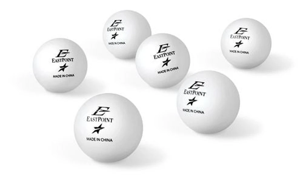 EastPoint Sports 40mm 1 Star White Table Tennis Balls, 36 table tennis balls