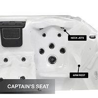 Montreal 3-Person 28-Jet Plug & Play Hot Tub