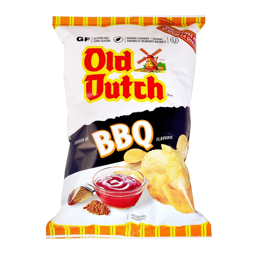 Old Dutch BBQ, Gluten Free Potato Chips