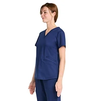 Scrubstar Women's Ultimate Stretch V-Neck Scrub Top WC854A