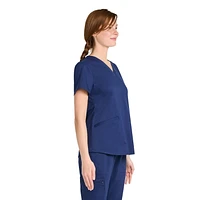 Scrubstar Women's Ultimate Stretch V-Neck Scrub Top WC854A