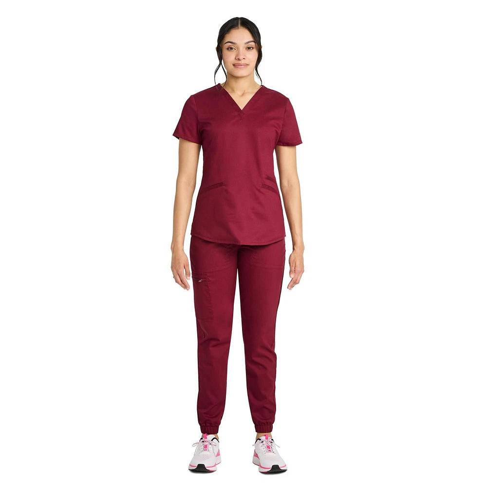 Scrubstar Women's Ultimate Stretch V-Neck Scrub Top WC854A