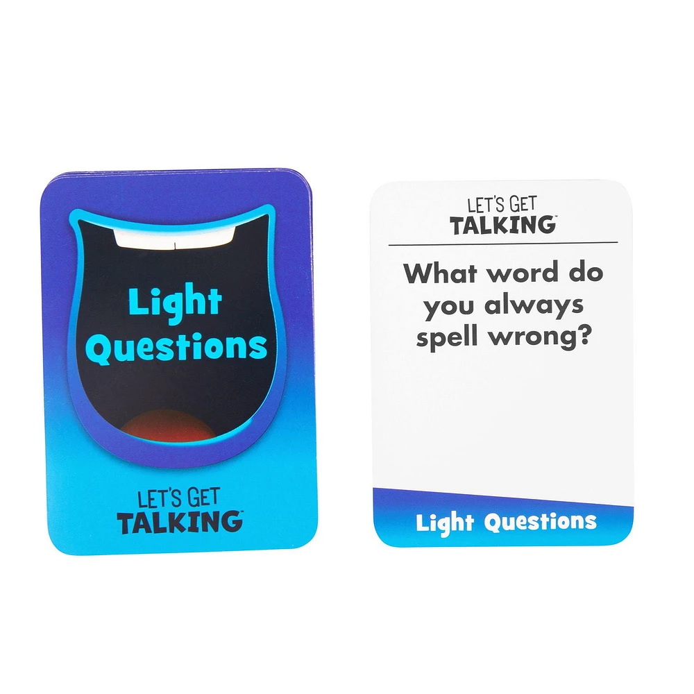 Let's Get Talking – The Question Game To Get To Know Your Family Better – by What Do You Meme?® Family – Card Game for Ages 8+