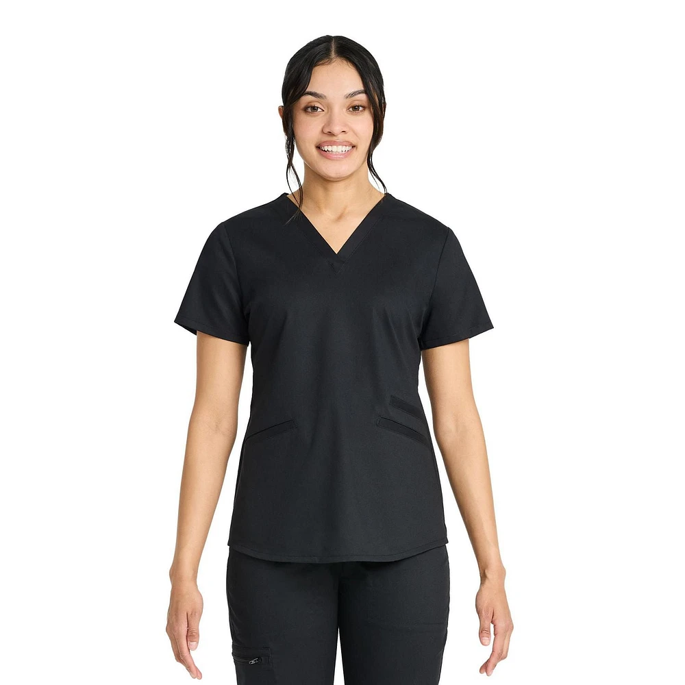 Scrubstar Women's Ultimate Stretch V-Neck Scrub Top WC854A