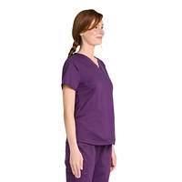 Scrubstar Women's Ultimate Stretch V-Neck Scrub Top WC854A