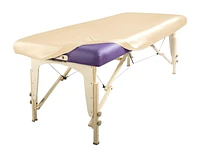 Master Massage Universal durable PU protection Upholstery Cover in Cream with air-layer backing machine washable