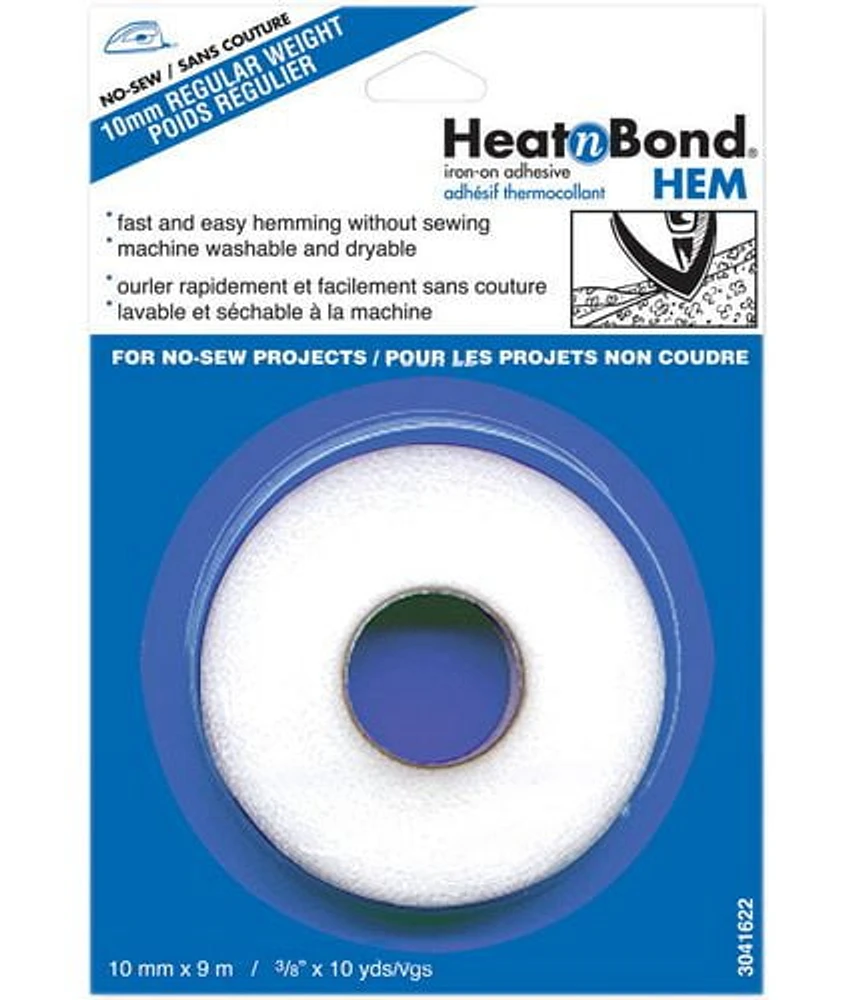 HeatnBond Iron-On Hem Fuser, 10mm x 9m