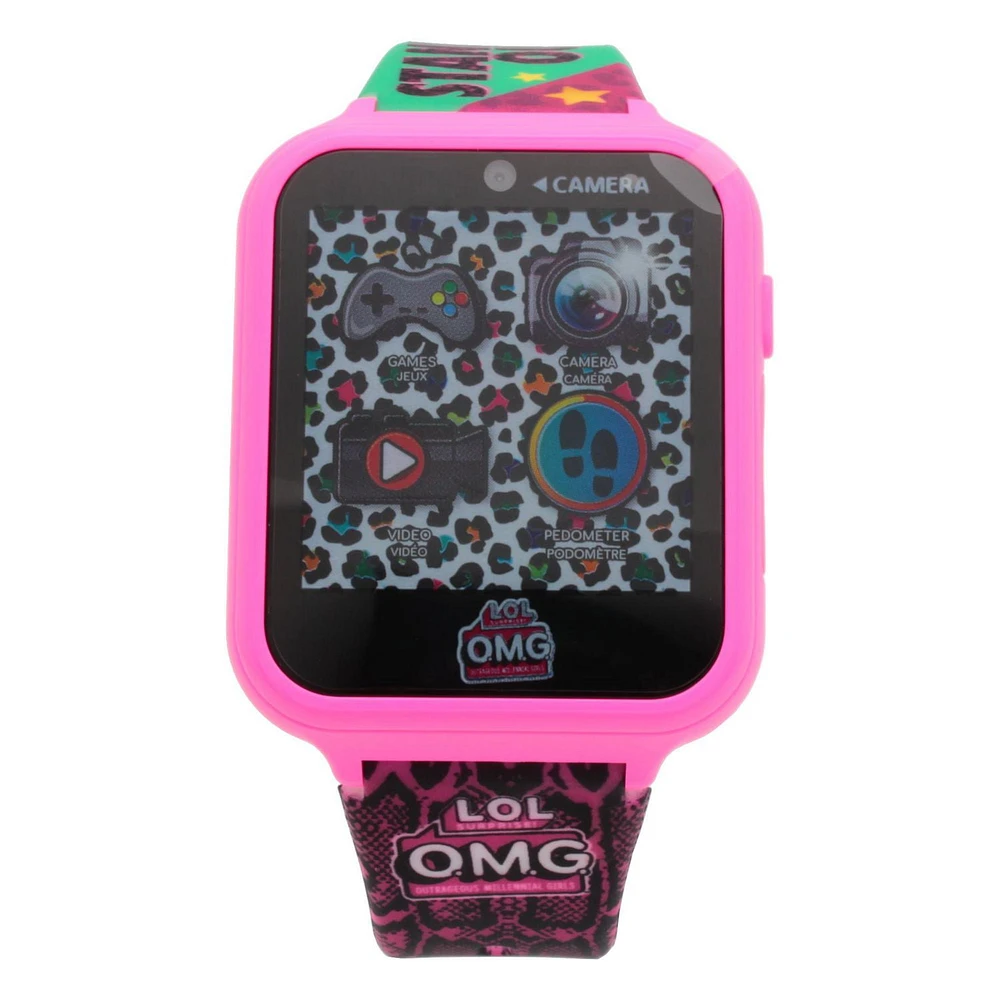OMG Montre interactive à écran tactile avec caméra