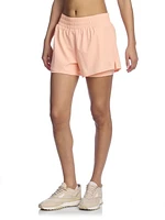 Reebok Women’s ‘Reflex’ 2-in-1 High Performance Shorts with Compression, Sizes XS-2XL