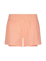 Reebok Women’s ‘Reflex’ 2-in-1 High Performance Shorts with Compression, Sizes XS-2XL