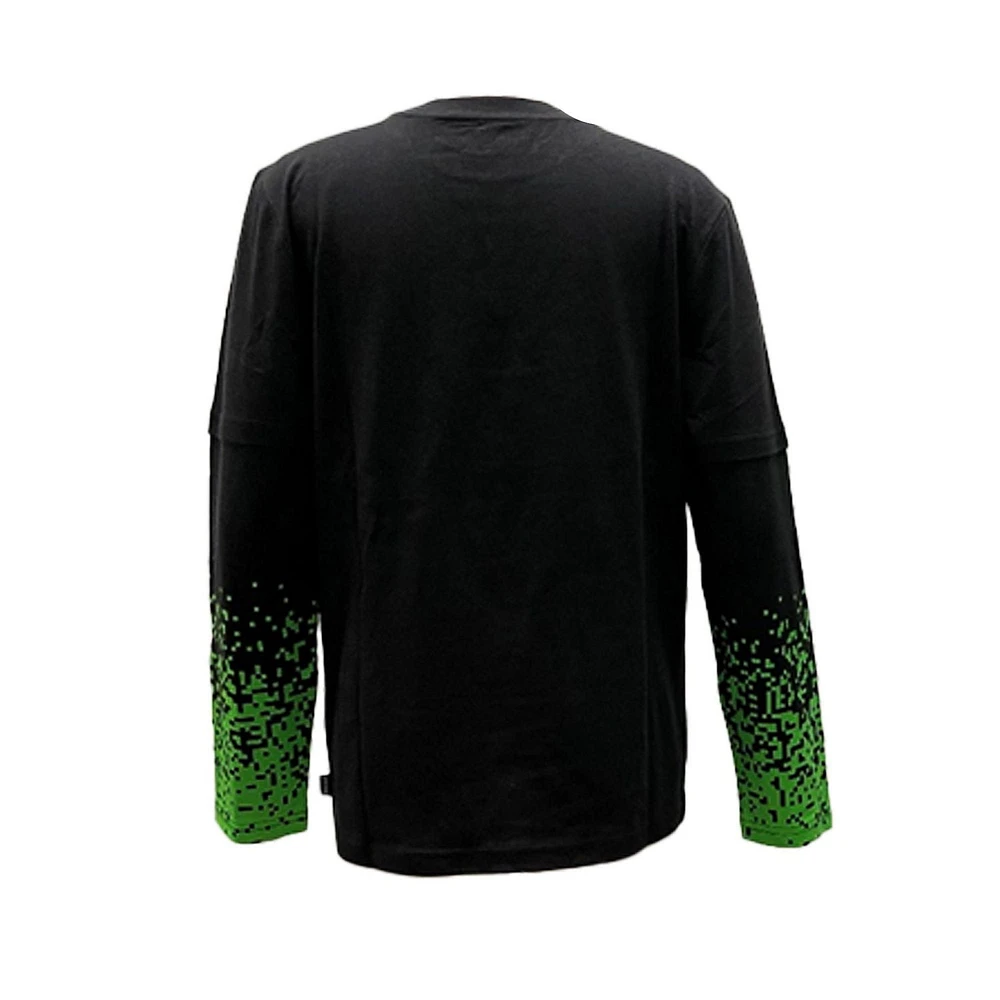 Minecraft Boys Survival Steve Long Sleeve Twofer