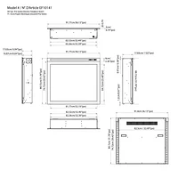 ActiveFlame Electric Fireplace Insert, 36IN