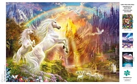 Buffalo Games - Art of Play - Unicorn Sunset - 500 Piece Jigsaw Puzzle