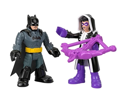 ​Fisher-Price Imaginext DC Super Friends Batman & Huntress 2 Action figures, Ages 3-8