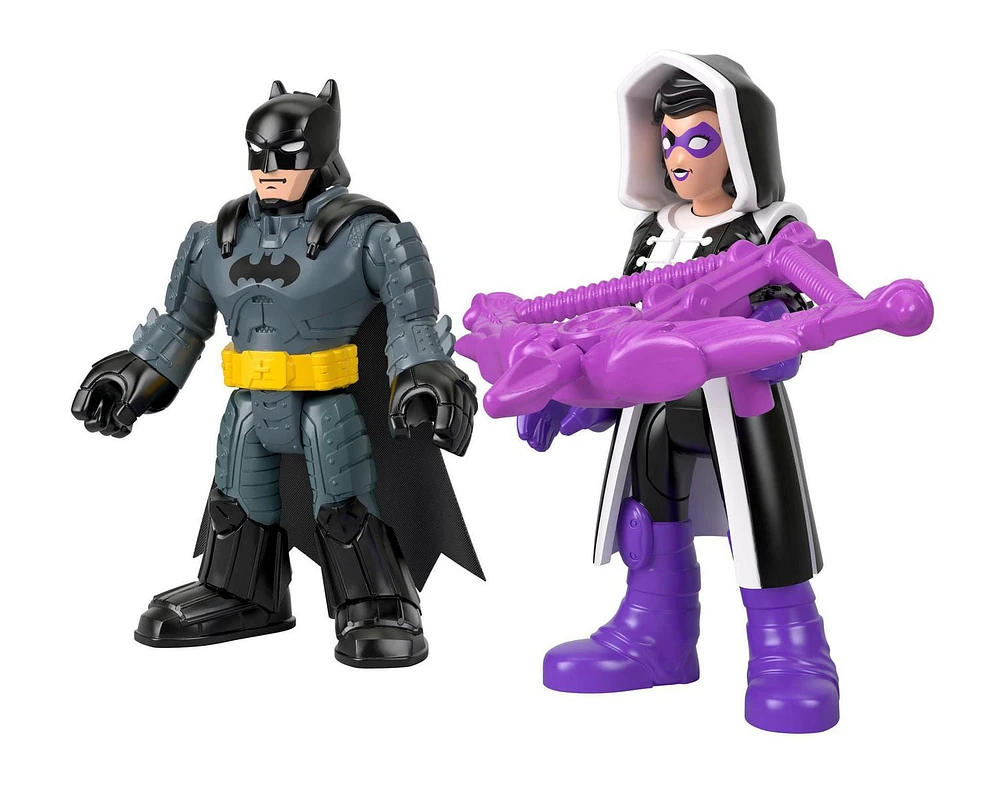 ​Fisher-Price Imaginext DC Super Friends Batman & Huntress 2 Action figures, Ages 3-8