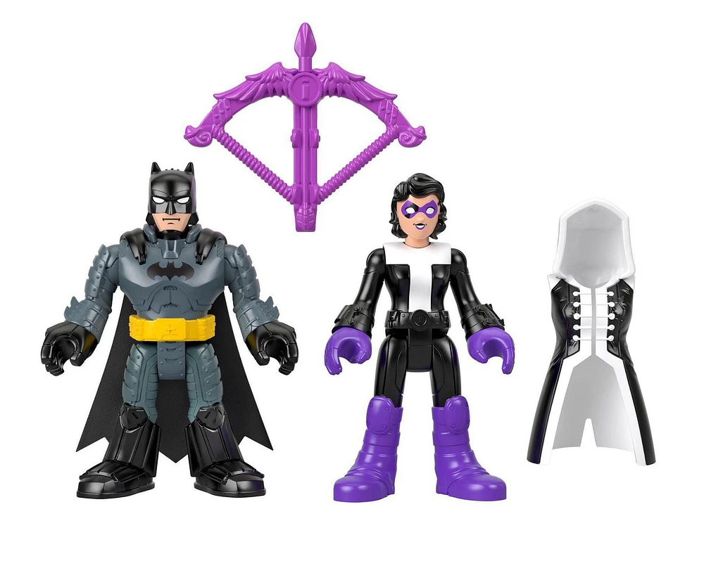 ​Fisher-Price Imaginext DC Super Friends Batman & Huntress 2 Action figures, Ages 3-8