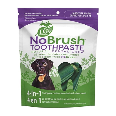 Every Day Naturals NoBrush Toothpaste Natural Dental Chews