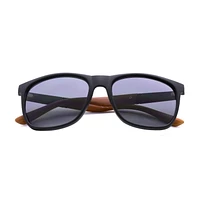 Lunettes de soleil carrées noires pour homme George