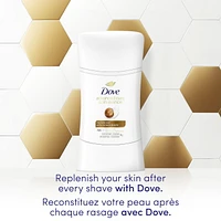 Antisudorifique désodorisant pour femme Dove Soin Avancé Parfum de Beurre de Karité avec technologie pro-céramides pour une peau douce et résistante 45g
