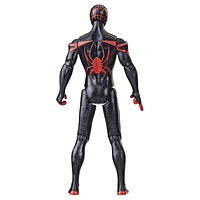 Marvel Spider-Man Aqua Web Warriors 4-Inch Miles Morales Action Figure with Refillable Water Gear Accessory