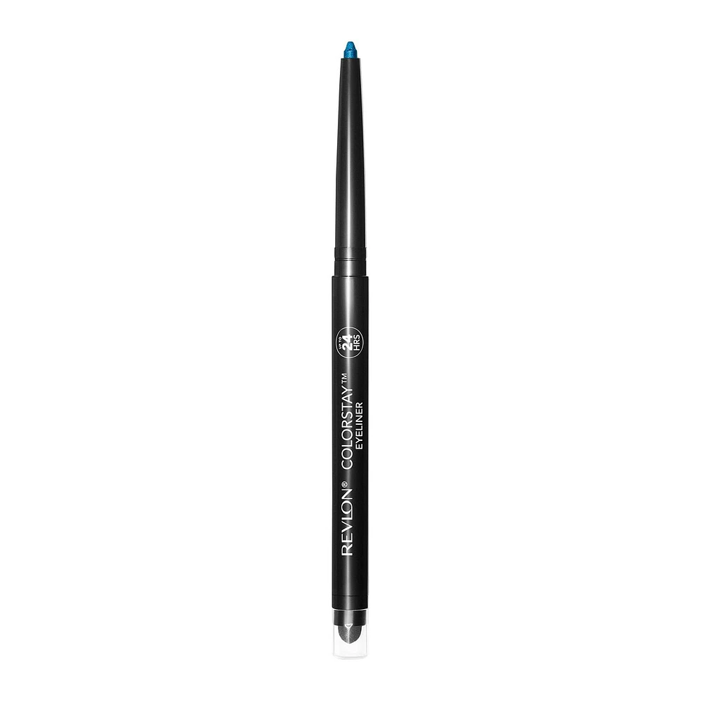 Revlon ColorStay Eyeliner Pencil, 24HR Wear, Waterproof, Built-in Sharpener, 0.28g