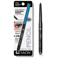 Revlon ColorStay Eyeliner Pencil, 24HR Wear, Waterproof, Built-in Sharpener, 0.28g