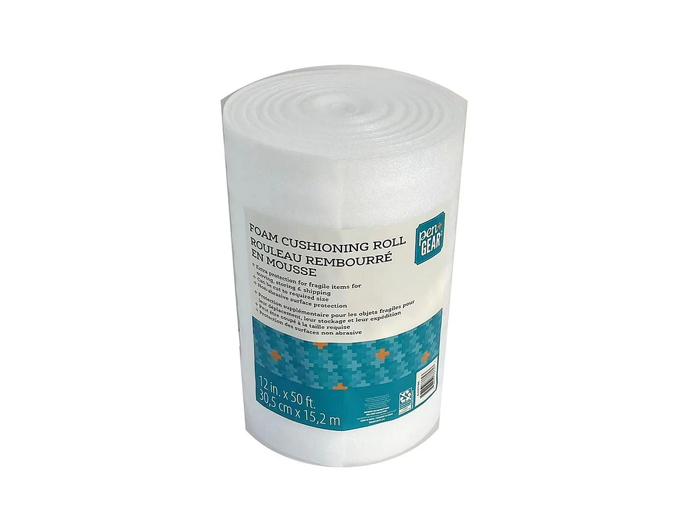 P+G Foam Cushion Roll, 12inx50Ft