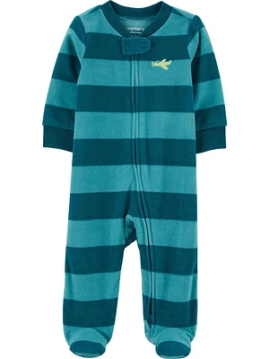 Carter's Child of Mine Baby Boys' Sleep n' Play - Blue Stripe