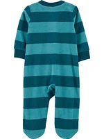 Carter's Child of Mine Baby Boys' Sleep n' Play - Blue Stripe