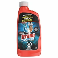 Drano Kitchen Gel le nettoyant et déloge-bouchon de drains 473 ml