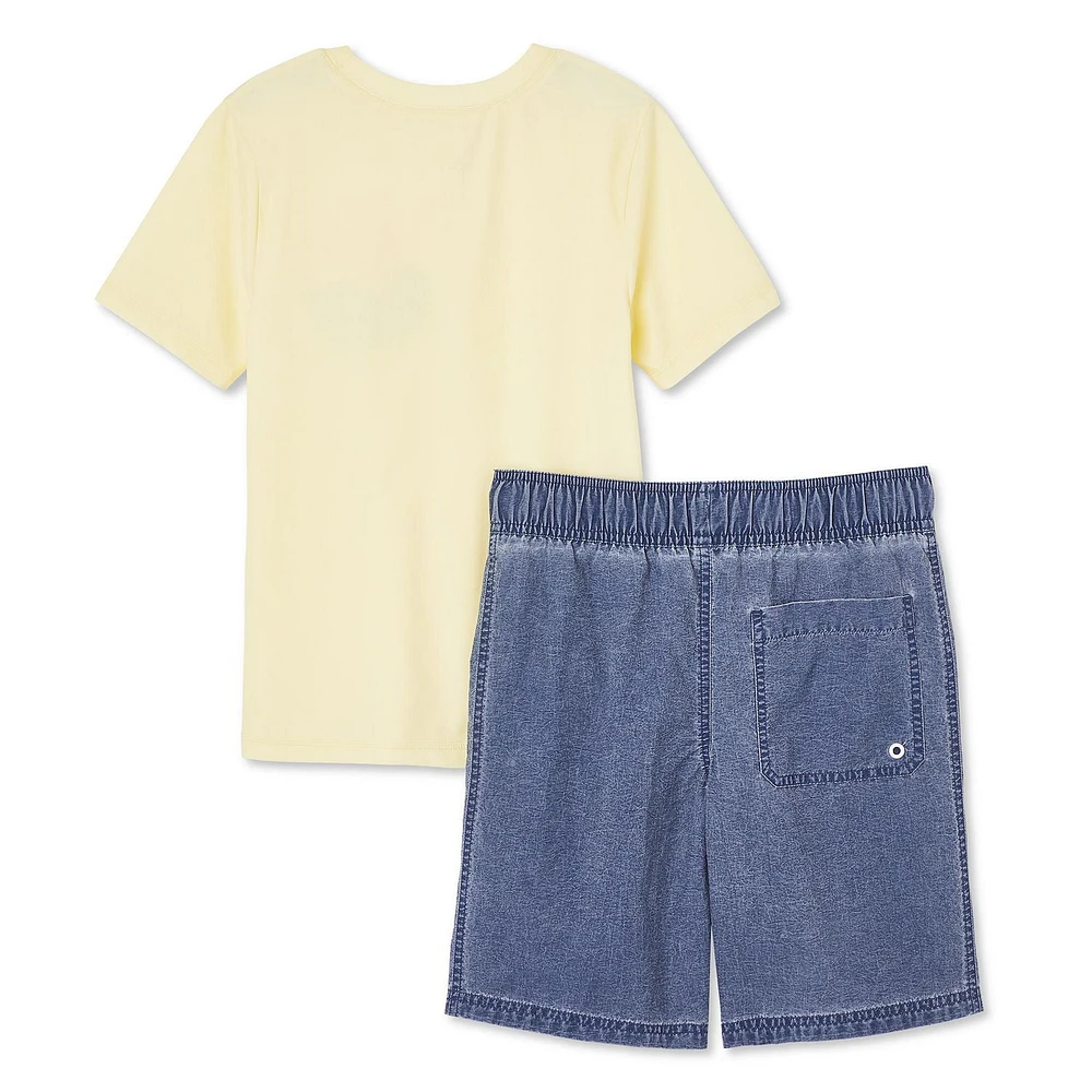 Maillot de bain 2 pièces avec haut anti-UV George pour garçons