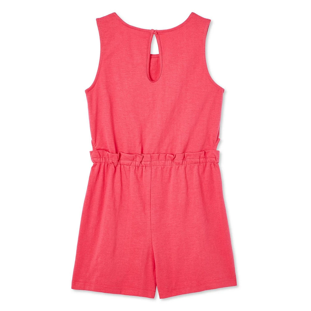 George Girls' Side Cut-Out Romper, Sizes XS-XL