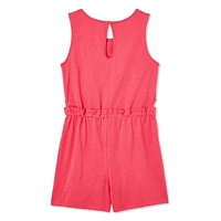 George Girls' Side Cut-Out Romper, Sizes XS-XL