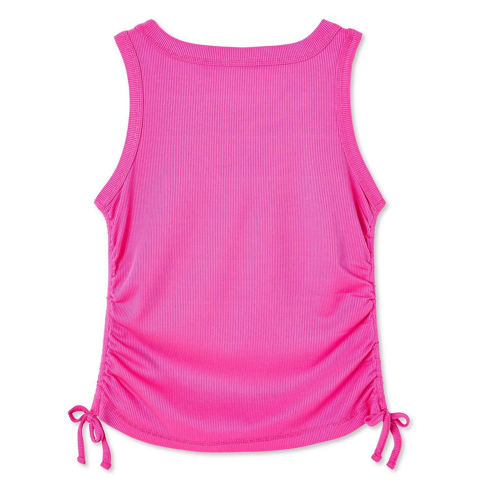 Justice Girls' Rib Cinch Tank, Sizes XS-XL