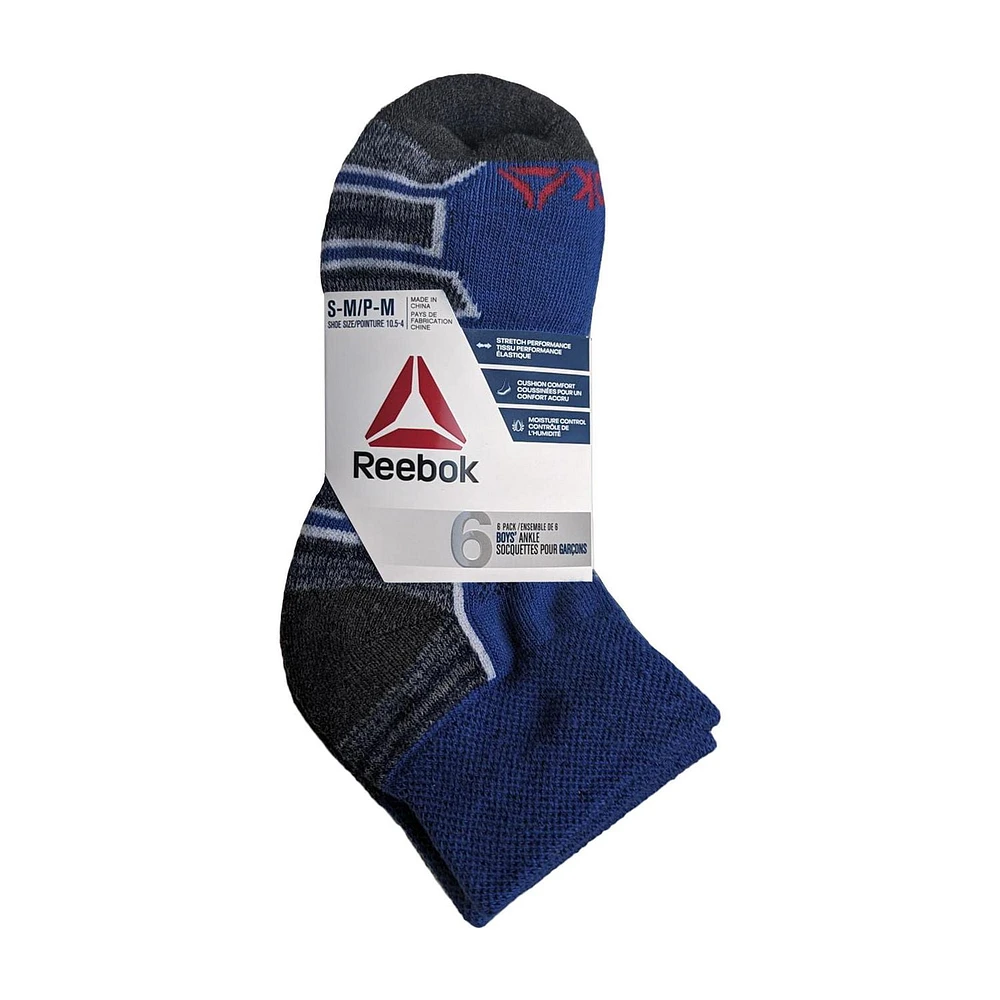 Ankle Socks, REEBOK 6PK QUARTER