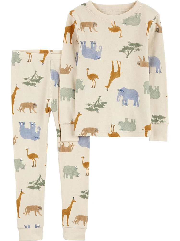 Carter's Child of Mine TN 2PC - Neutral Safari, 6M-5T