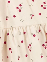 Carter's Child of Mine TG Dress - Ivory Cherries