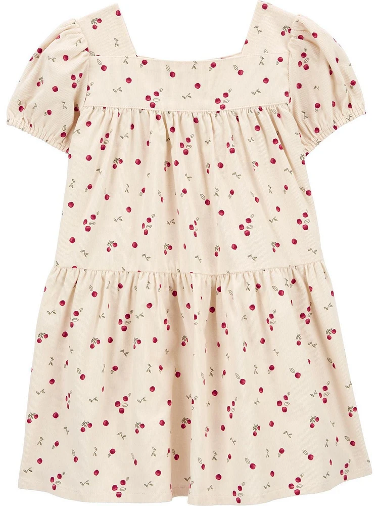 Carter's Child of Mine TG Dress - Ivory Cherries