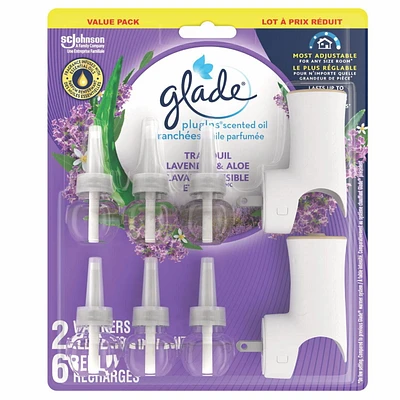 Glade Plugins® Air Freshener Oil Refill, Tranquil Lavender & Aloe