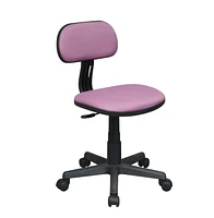 OSP Designs Student Task Chair in Purple Fabric