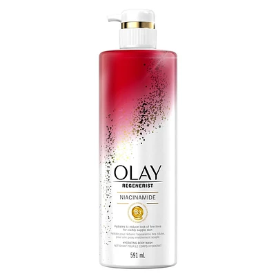 Olay Regenerist Body Wash with Niacinamide Serum Complex, 591ML