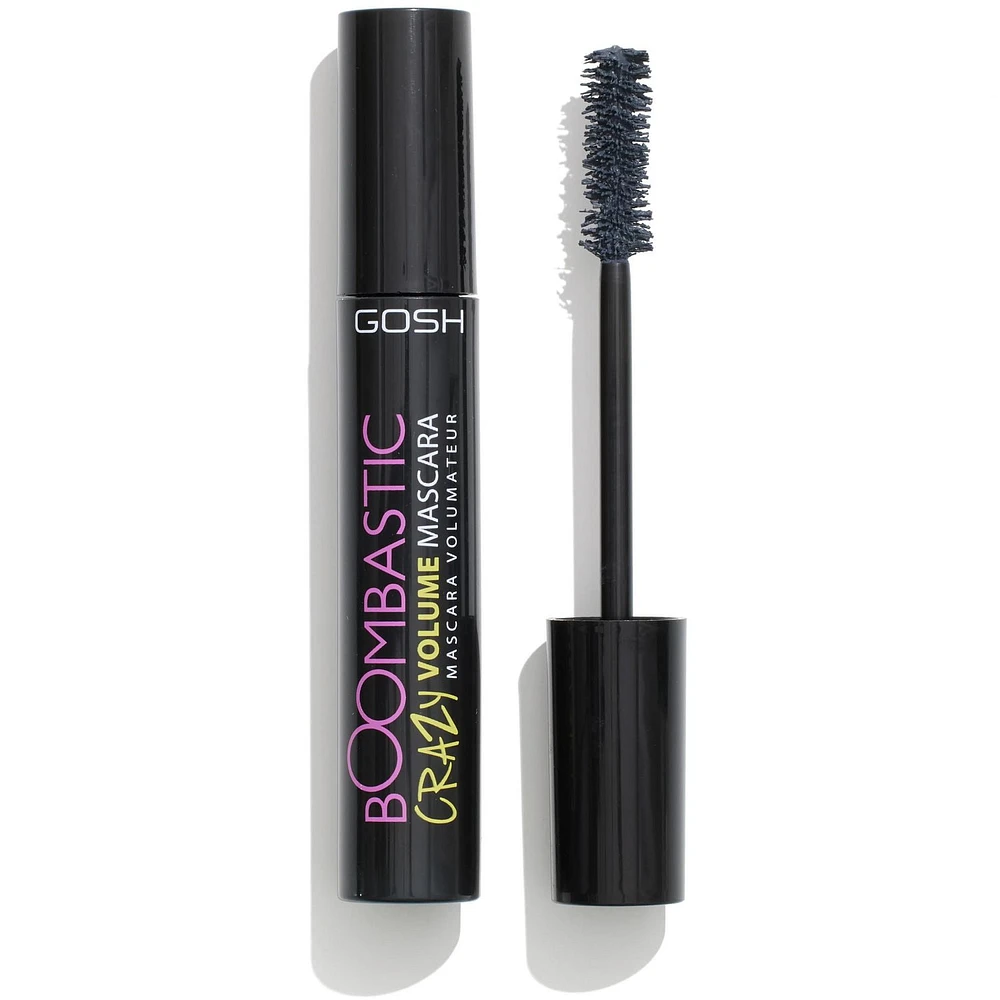 GOSH-BOOMBASTIC CRAZY MASCARA CLASSIC GREY, PERFUME FREE / VEGAN