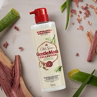 Old Spice Gentleman's Blend Exfoliating Body Wash, Sandalwood & Aloe Vera, 18 oz