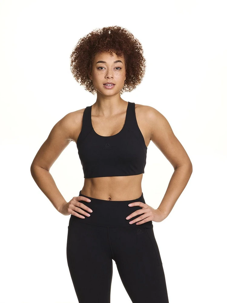 Reebok Women's ‘Reflex’ Medium Impact Sports Bra With Removable Cups