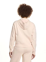 Reebok Women’s Practice Full-Zip Cropped Hoodie With Pockets
