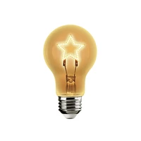 Merkury Innovations Starbulb Star Shaped LED Light, Star LED Light Bulb