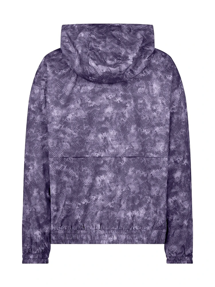 Veste Reebok Sprinter à demi-zip et poche pour femme