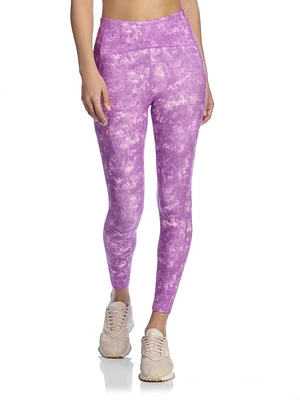 Legging imprimé taille haute « Sprinter » Reebok pour femme, entrejambe de 63 cm, coupe 7/8, avec poches